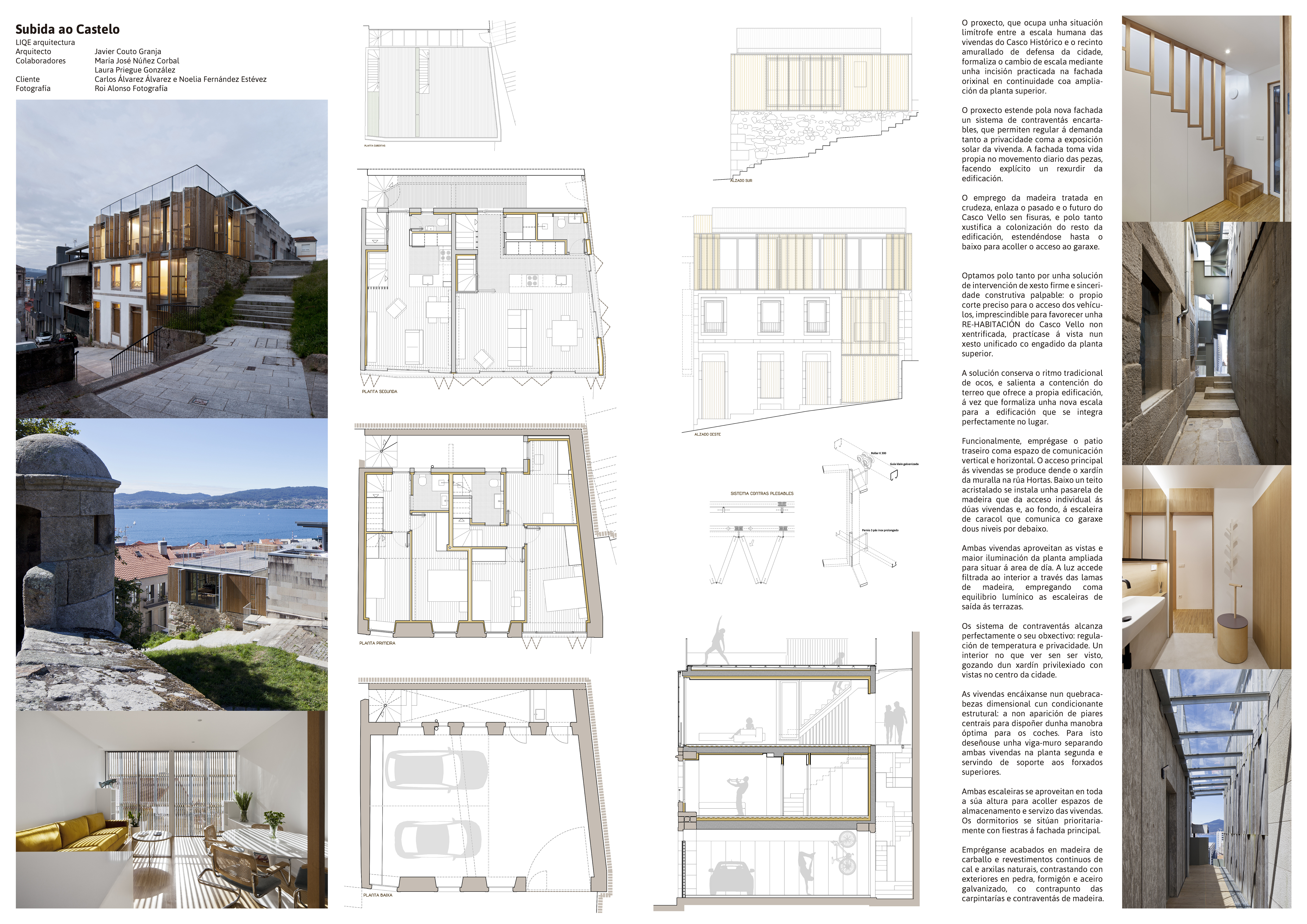REHABILITACION E AMPLIACION DE EDIFICIO PARA DÚAS VIVENDAS DUPLEX E GARAXE 