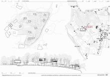 Centro de actividades mariñeiras e cabanas do barranco en Ousesende, Outes